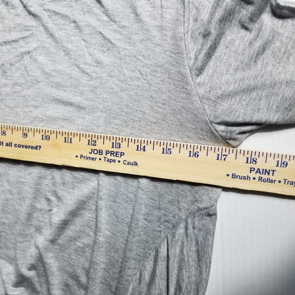 NWOT GINGER G WOMEN'S GRAY LONG SLEEVE BLOUSE SIZE SMALL - Picture 8 of 10